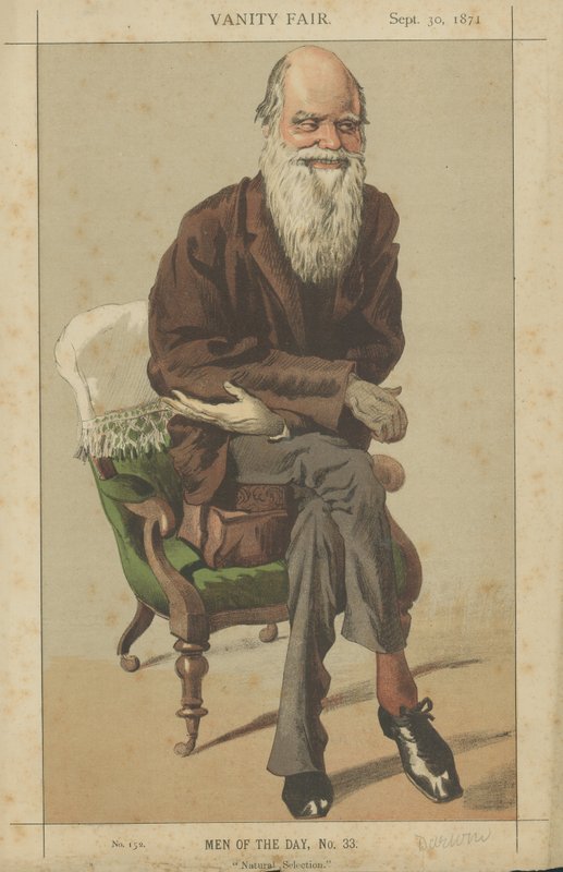 Charles Darwin alkotó: James Jacques Joseph Tissot