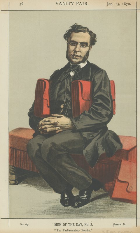 Emile Ollivier alkotó: James Jacques Joseph Tissot