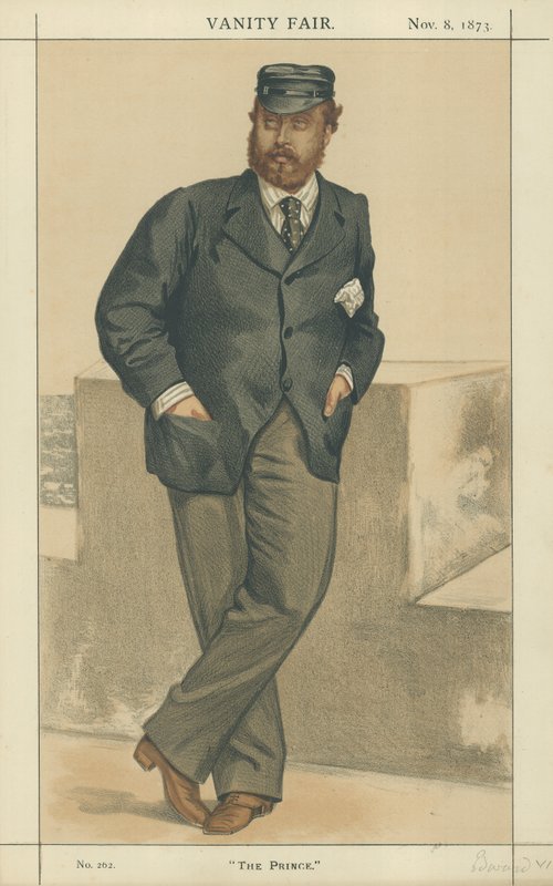 Őfelsége a walesi herceg alkotó: James Jacques Joseph Tissot