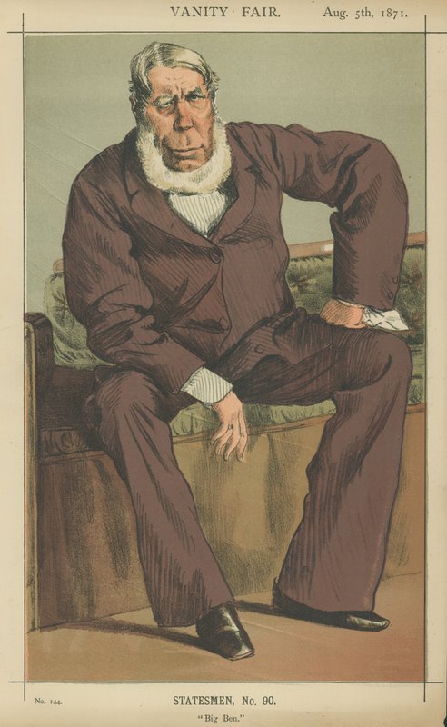 George Bentinck (színes litó) alkotó: James Jacques Joseph Tissot