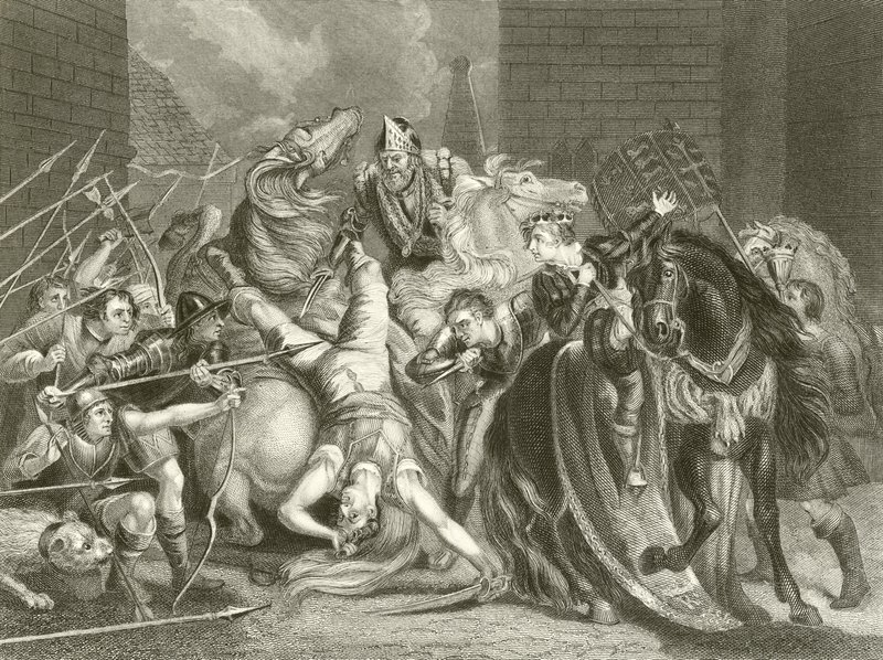 London polgármestere megölte Wat Tylert alkotó: James Northcote