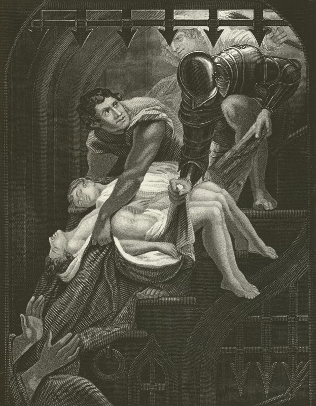 A két herceg meggyilkolása alkotó: James Northcote
