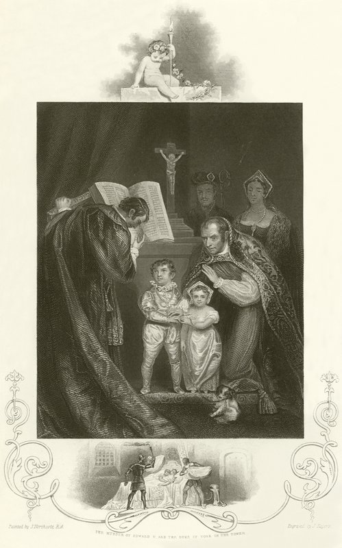 Richárd yorki herceg házassága alkotó: James Northcote