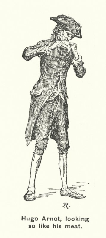 Hugo Arnot, annyira hasonlít a húsára (litho) alkotó: James Riddel