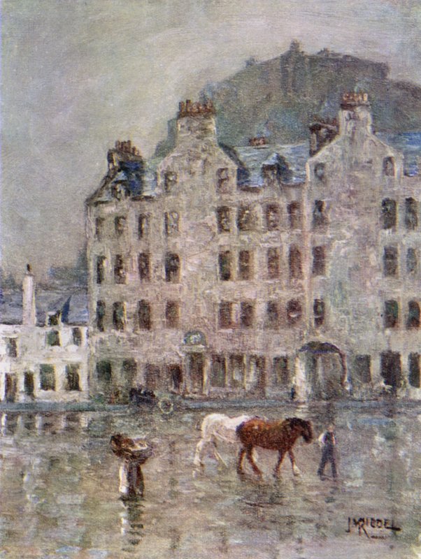 White Hart Inn, Grassmarket alkotó: James Riddel