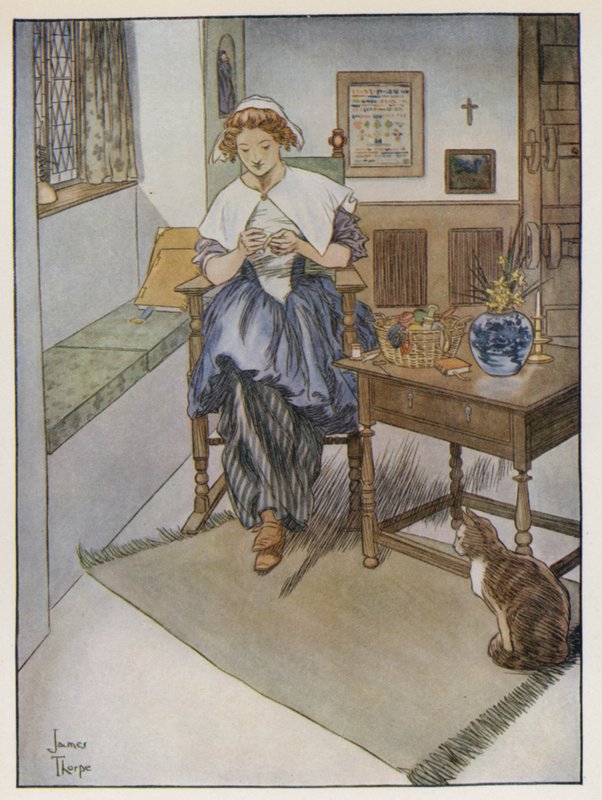 Illusztráció a The Compleat Horgászhoz, Izaak Waltontól alkotó: James Thorpe