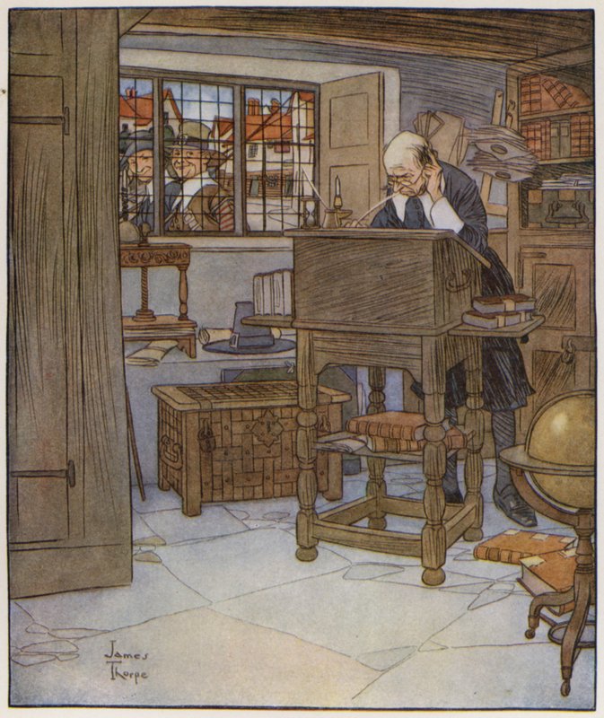 Illusztráció a The Compleat Horgászhoz, Izaak Waltontól alkotó: James Thorpe