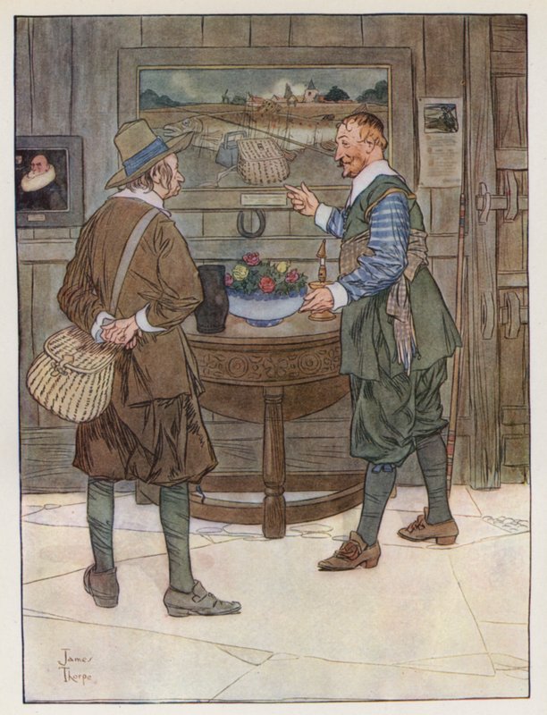 Illusztráció a The Compleat Horgászhoz, Izaak Waltontól alkotó: James Thorpe