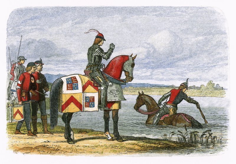 Buckingham a Severnt járhatatlannak találja alkotó: James William Edmund Doyle