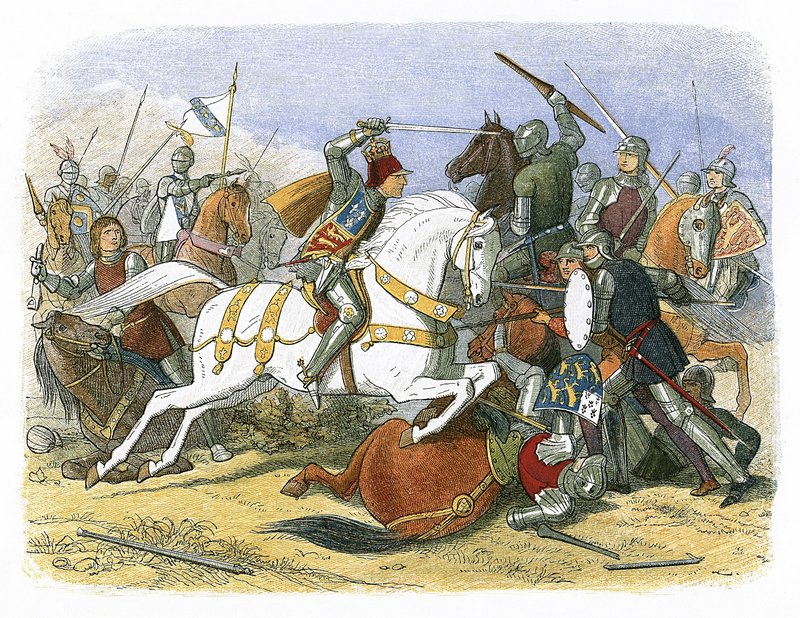III. Richárd király a Bosworth Fielden alkotó: James William Edmund Doyle