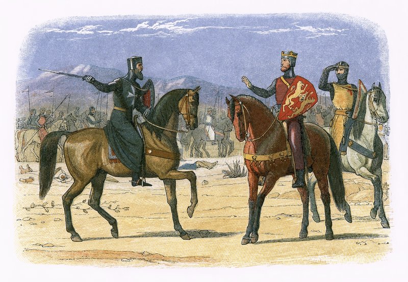 Richard és Szent János mestere alkotó: James William Edmund Doyle