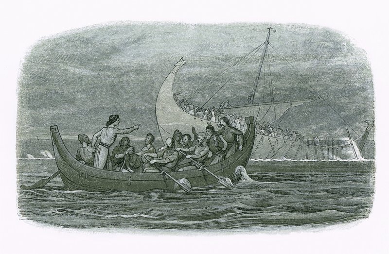 A fehér hajó hajótörése alkotó: James William Edmund Doyle