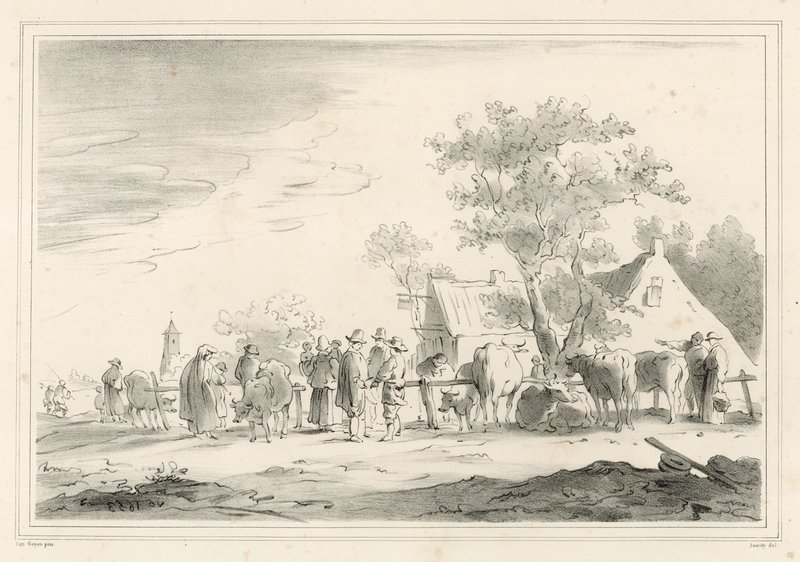 Marhapiac alkotó: Jan Josephsz van Goyen