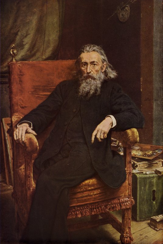 Jan Matejko lengyel festő önarcképe, 1892 alkotó: Jan Alojzy Matejko