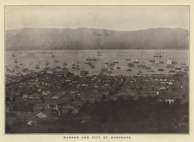 Hakodate kikötője és városa alkotó: Japanese Photographer