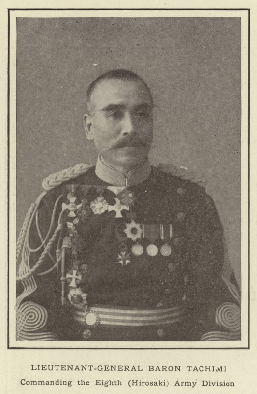 Tachimi báró altábornagy, a nyolcadik (hirosaki) hadsereghadosztály parancsnoka alkotó: Japanese Photographer