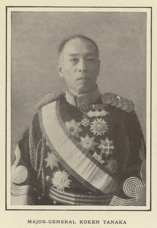 Major-General Koken Tanaka alkotó: Japanese Photographer