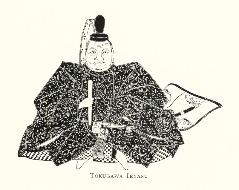 Ieyasu Tokugawa alkotó: Japanese School