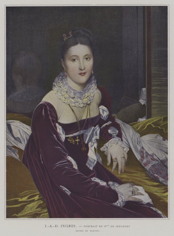 Madame de Senonnes portréja alkotó: Jean Auguste Dominique (after) Ingres