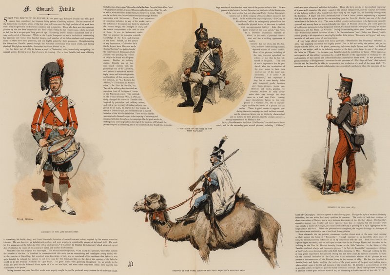 M Edouard Detaille (kromolito) alkotó: Jean Baptiste Edouard Detaille