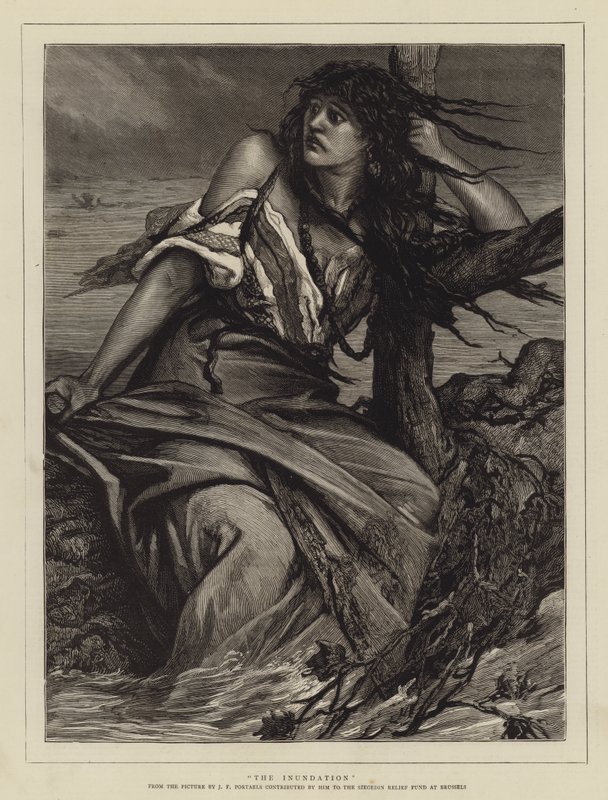 Az elöntés alkotó: Jean Francois Portaels