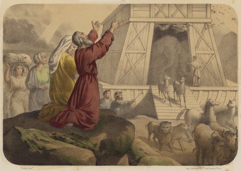 Kilépés LArche felől alkotó: Jean Baptiste Auguste Leloir