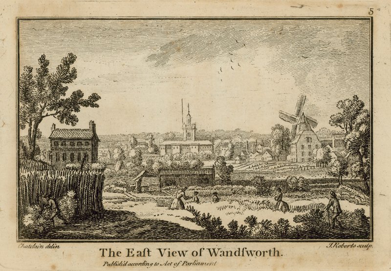 Wandsworth keleti képe alkotó: Jean Baptiste Claude Chatelain