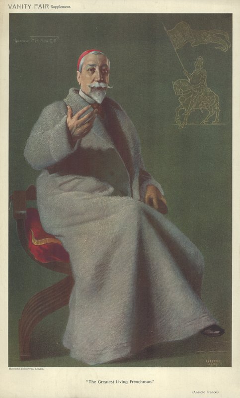 M Anatole France alkotó: Jean Baptiste Guth
