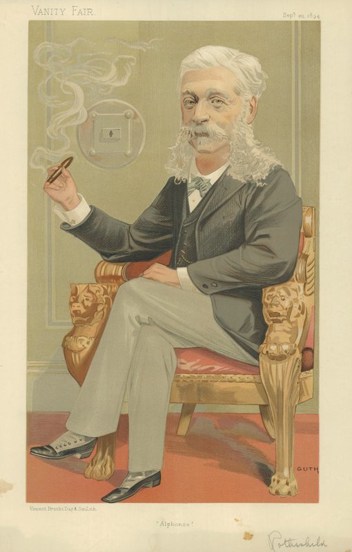Alphonse de Rothschild báró alkotó: Jean Baptiste Guth