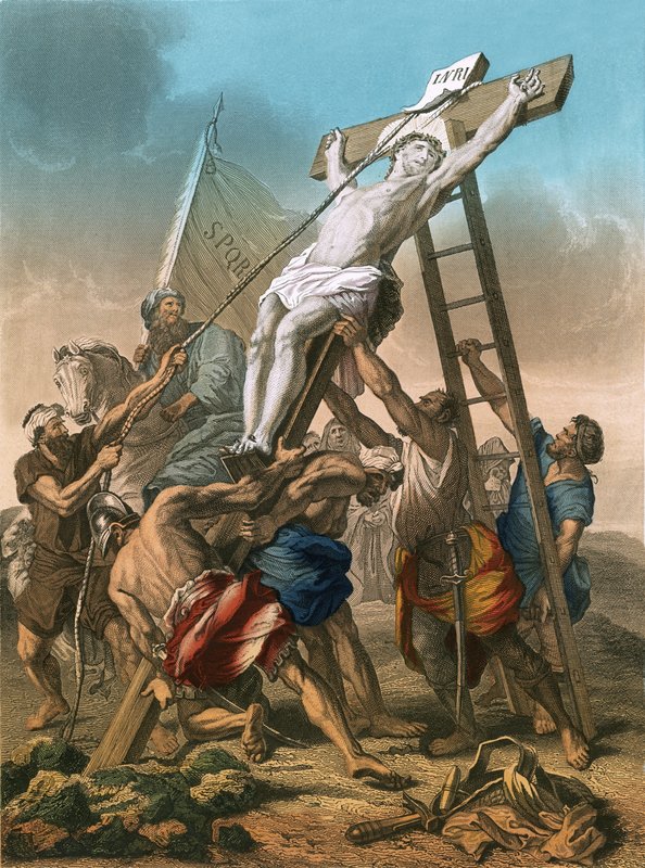 A keresztre feszítés alkotó: Jean Baptiste Jouvenet