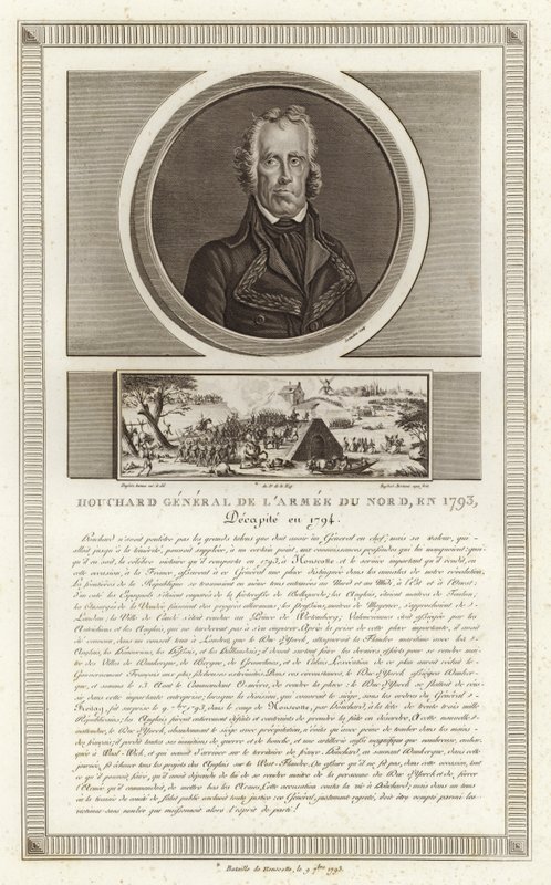 Jean Nicolas Houchard portréja alkotó: Jean Duplessi Bertaux