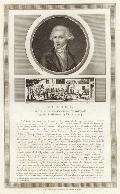 Marguerite-Elie Guadet portréja alkotó: Jean Duplessi Bertaux