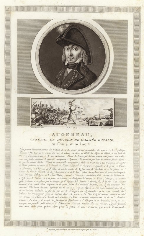 Pierre Augereau, Castiglione herceg portréja alkotó: Jean Duplessi Bertaux