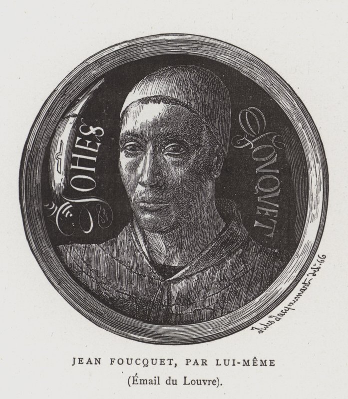 Jean Fouquet 15. századi francia festő önarcképe alkotó: Jean Fouquet