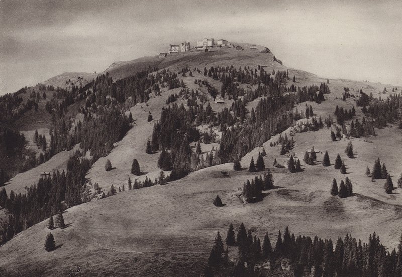 Szállodák Rigi Kulm (f/w fotó) alkotó: Jean Gaberell