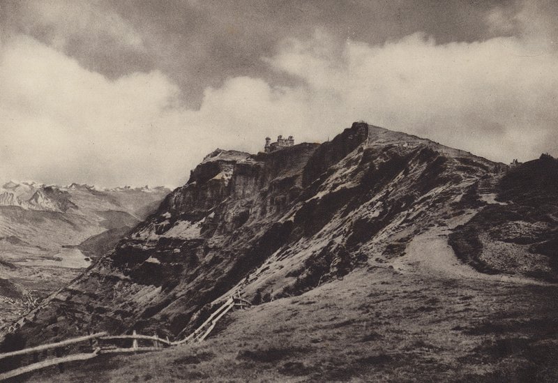 Rigi Kulm, szálloda a tetején (f/w fotó) alkotó: Jean Gaberell