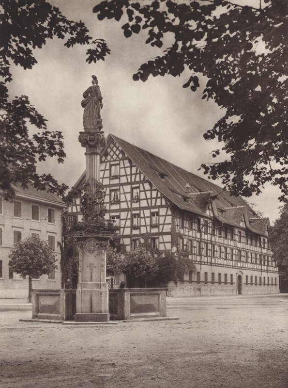 Svájc: Winterthur, a régi laktanya (f/w fotó) alkotó: Jean Gaberell
