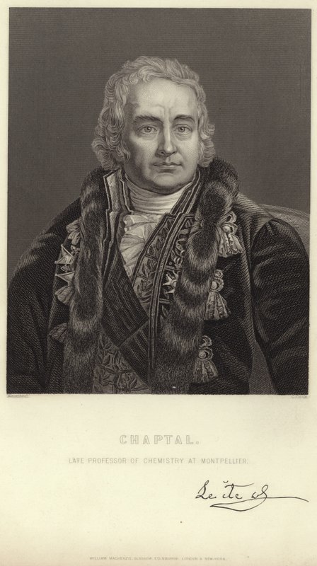 Jean-Antoine Chaptal portréja alkotó: Jean Jacques Francois Monanteuil