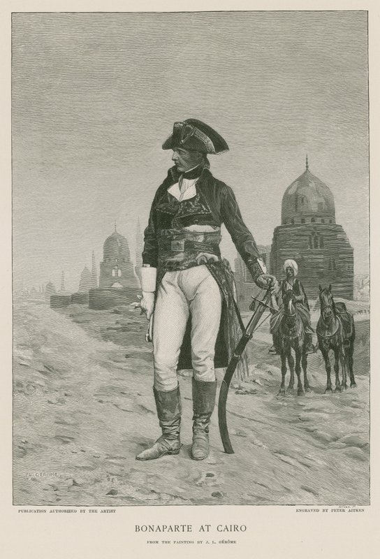 Napóleon Kairóban alkotó: Jean Leon Gerome