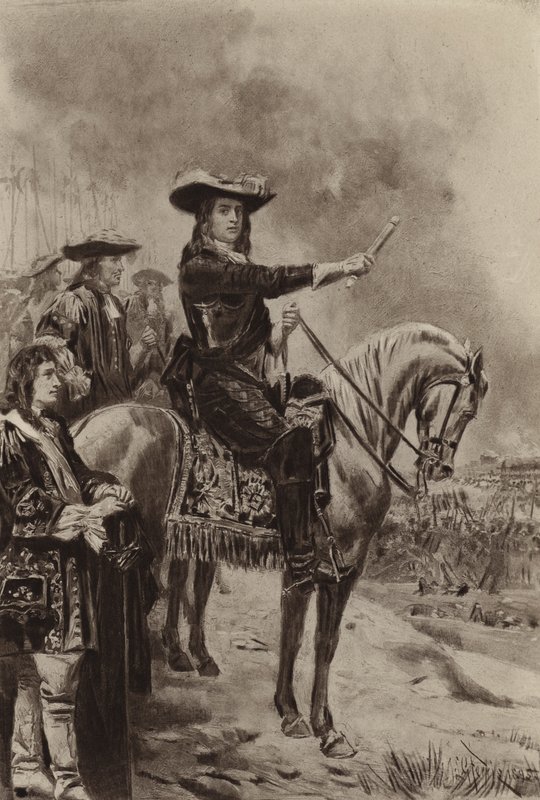 Marlborough Blenheimben (fénynyomat) alkotó: Jean Leon Gerome Ferris