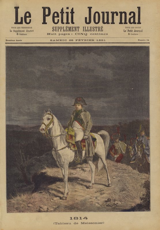 1814 alkotó: Jean Louis Ernest Meissonier
