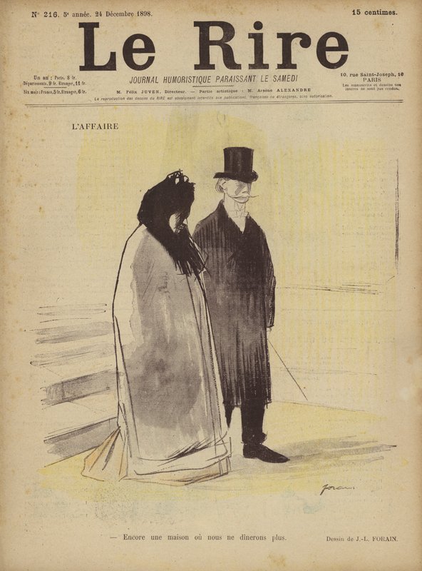 Illusztráció Le Rire alkotó: Jean Louis Forain