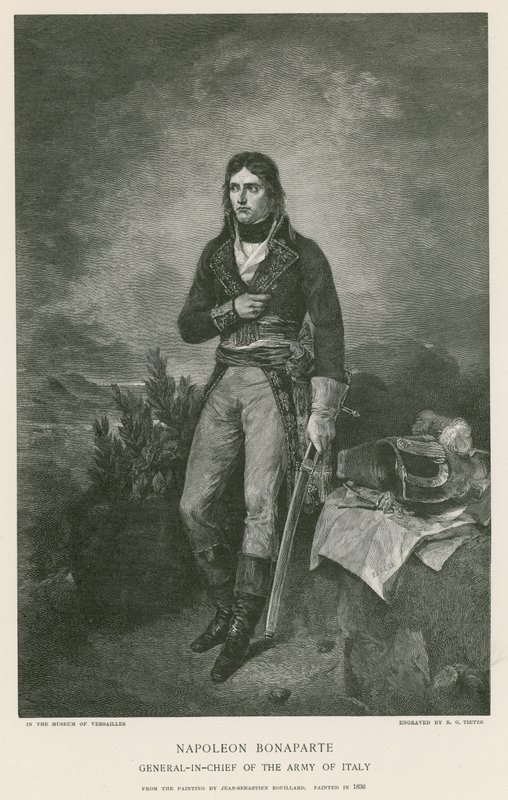 Bonaparte Napóleon alkotó: Jean Sebastien Rouillard