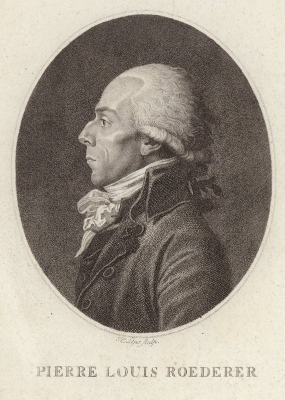 Pierre Louis Roederer portréja alkotó: Jean Urbain Guerin