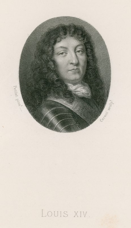 Lajos király XIV alkotó: Jean the Elder Petitot