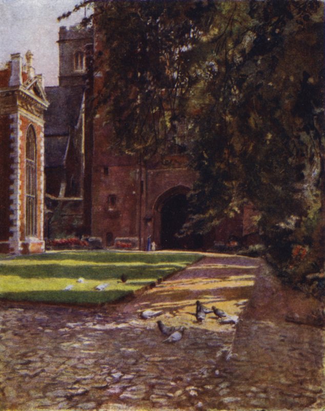 Lambeth, The Tudor Gateway (színes litó) alkotó: Jessie MacGregor