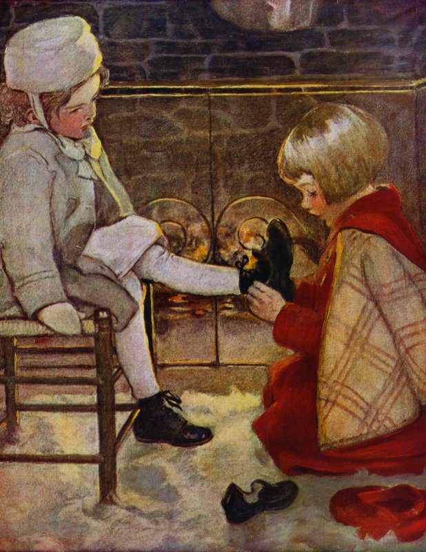 Egy modern Hamupipőke (színes litó) alkotó: Jessie Willcox Smith