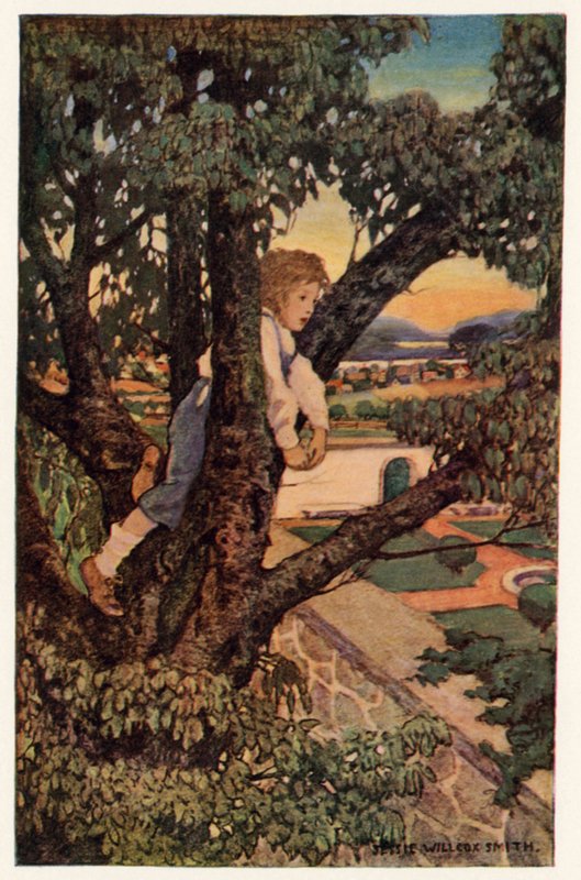 Idegen földek (színes litó) alkotó: Jessie Willcox Smith