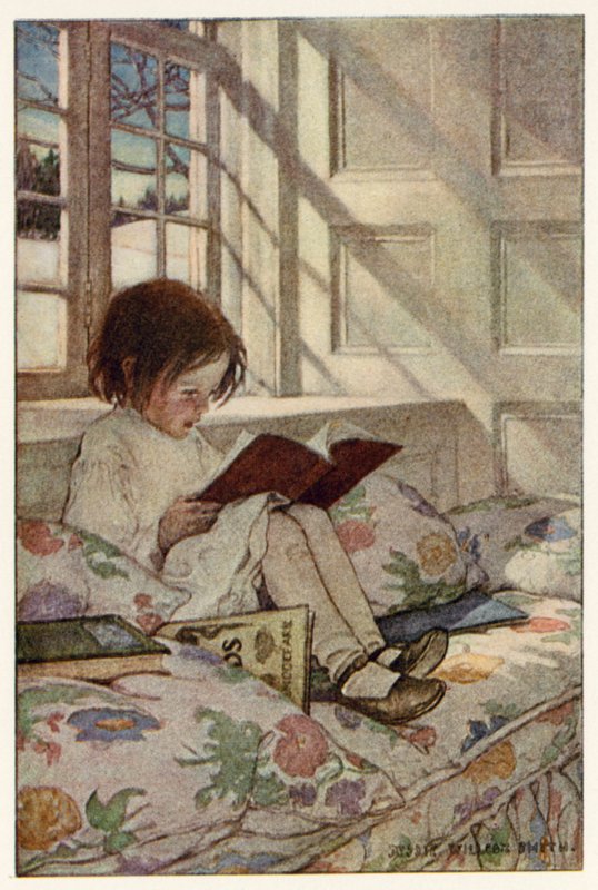 Képeskönyvek télen (színes litó) alkotó: Jessie Willcox Smith