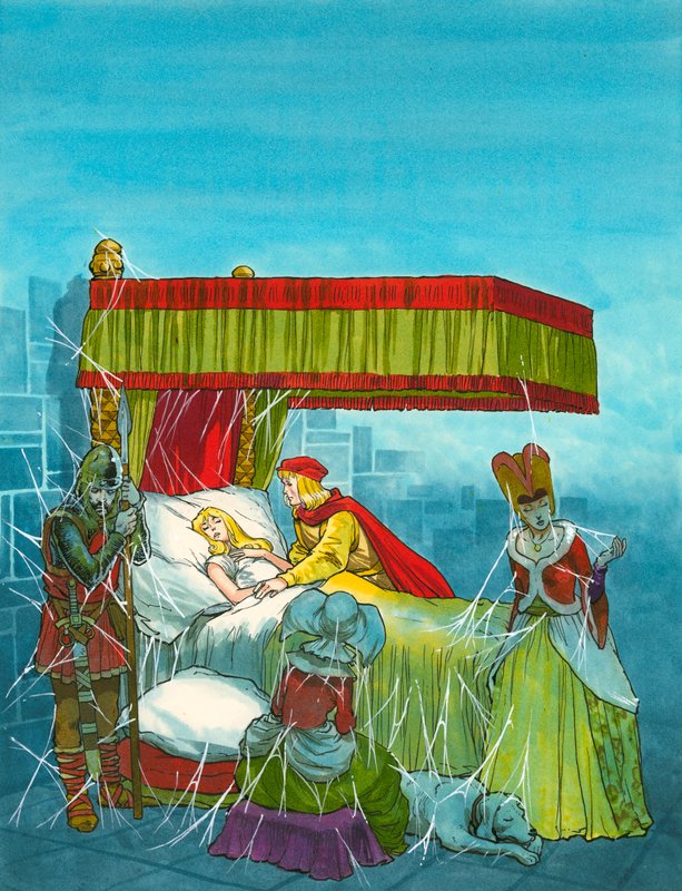 Csipkerózsika alkotó: Jesus Blasco